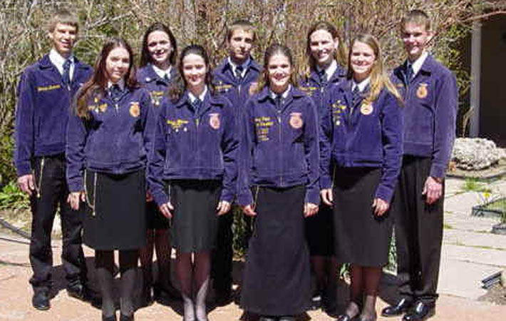2005-2006 Wyoming FFA State Officer Team