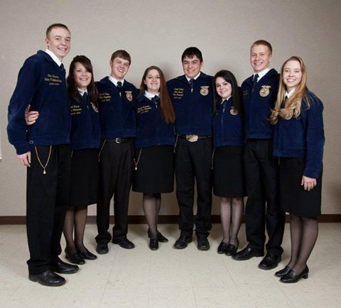 2009-2010 Wyoming FFA State Officer Team