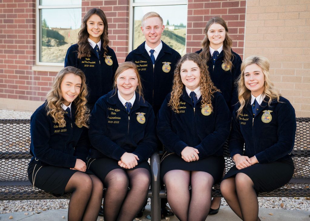 2021-2022 Wyoming FFA State Officers