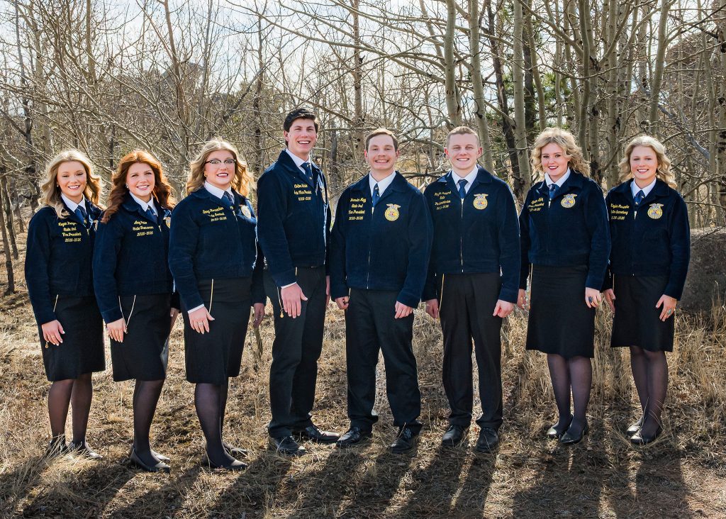 2025-2026 Wyoming FFA State Officer Team